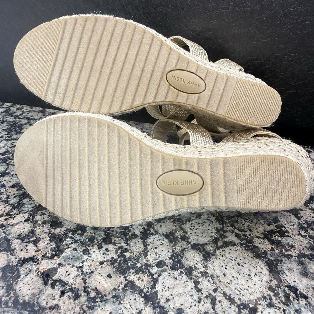 Anne Klein Espadrilles Sandal Wo’s Size 8.5M - Picture 8 of 13